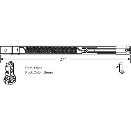 Strybuc 27in Inverted Tilt Balance 62-716-27C-36